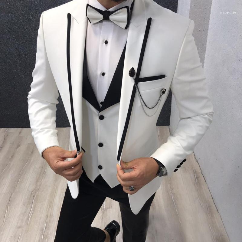 Men's Suits & Blazers Latest Design Costume White Groom Tuxedos Groomsman Wedding 3 Piece Suit Men Business Prom Jacket Blazer(Jacket+Pants+, Black
Men's Suits & Blazers Latest Design Costume White Groom Tuxedos Groomsman Wedding 3 Piece Suit Men Business Prom Jacket Blazer(Jacket+Pants+, Black