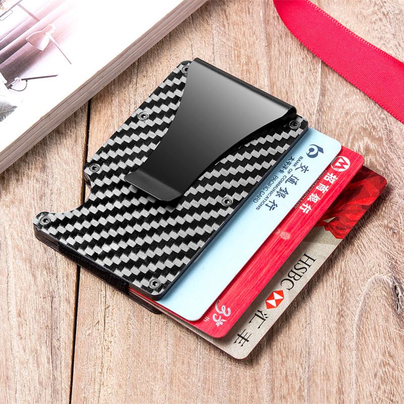 Wallets 2021 Smart Wallet Carbon Fiber RFID Safety Protector Card Holder Blocking Men And Women Aluminum Box Money Bag, Silver ym166
Wallets 2021 Smart Wallet Carbon Fiber RFID Safety Protector Card Holder Blocking Men And Women Aluminum Box Money Bag, Silver ym166