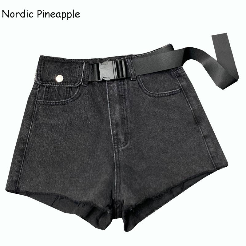 High-waisted Shorts For Women 2021, The Women's Loose-fitting And Slim-looking A-line Including Waistband