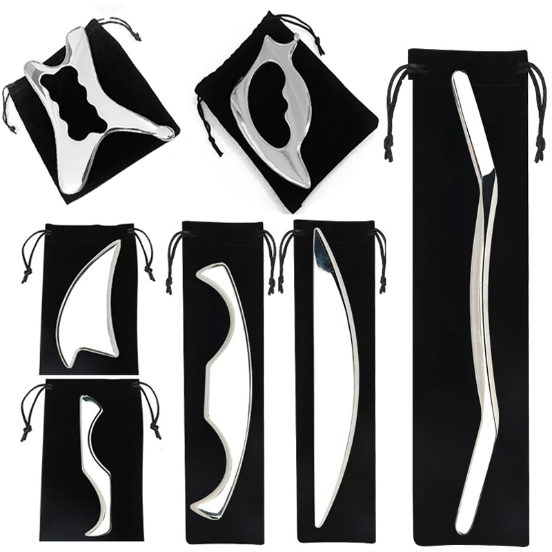 Guasha Massage Board Deep Muscle Tissue Relaxing Hurt Healing Body Physical Therapy 304 Stainless Steel Massage Scraper Tool
Guasha Massage Board Deep Muscle Tissue Relaxing Hurt Healing Body Physical Therapy 304 Stainless Steel Massage Scraper Tool