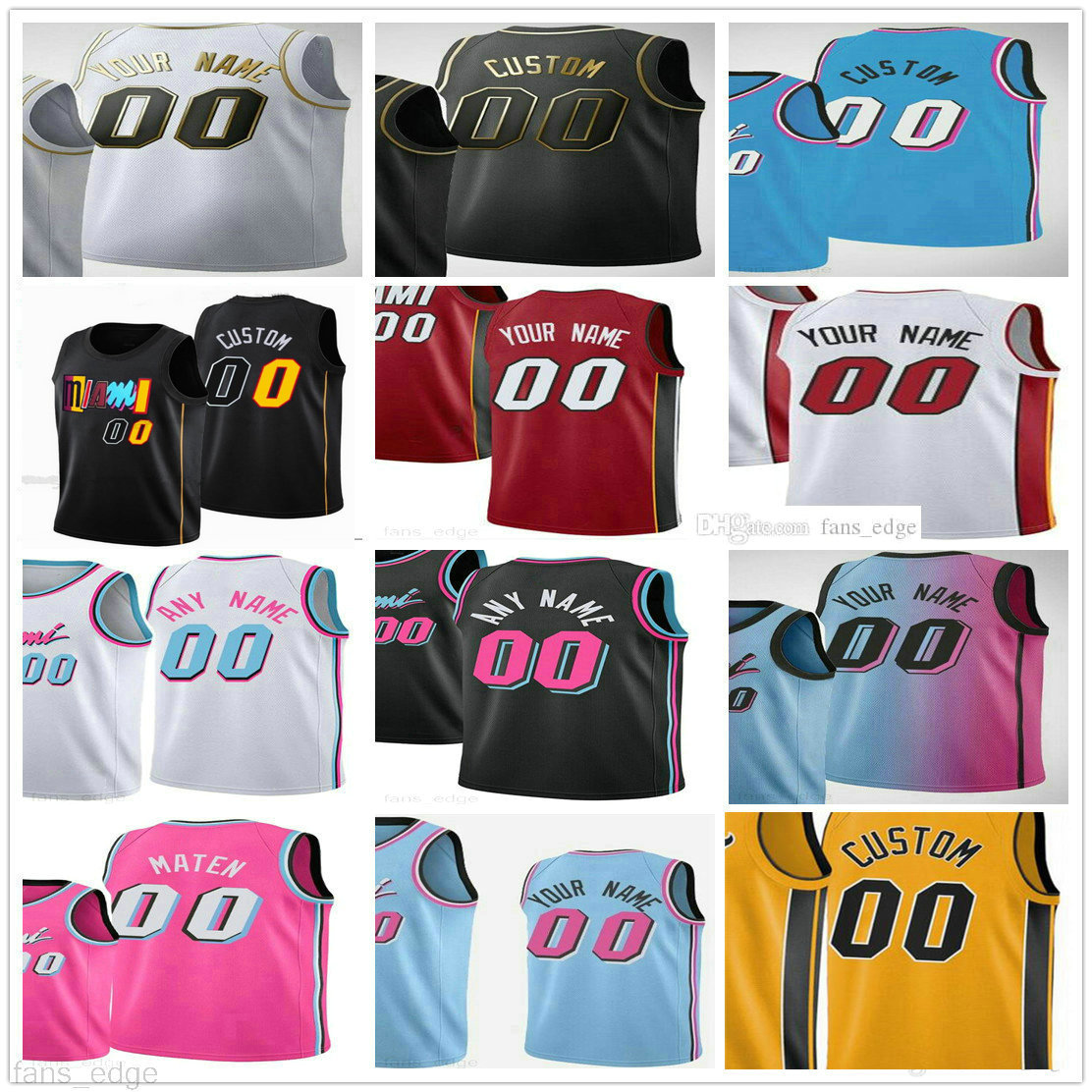 Custom Printed Jimmy 22 Butler Basketball Jerseys Tyler 14 Herro Bam 13 Adebayo Dwyane 3 Wade 25 Nunn Goran Dragic Victor 4 Oladipo Men Woman Kids Youth Shirt
Custom Printed Jimmy 22 Butler Basketball Jerseys Tyler 14 Herro Bam 13 Adebayo Dwyane 3 Wade 25 Nunn Goran Dragic Victor 4 Oladipo Men Woman Kids Youth Shirt
