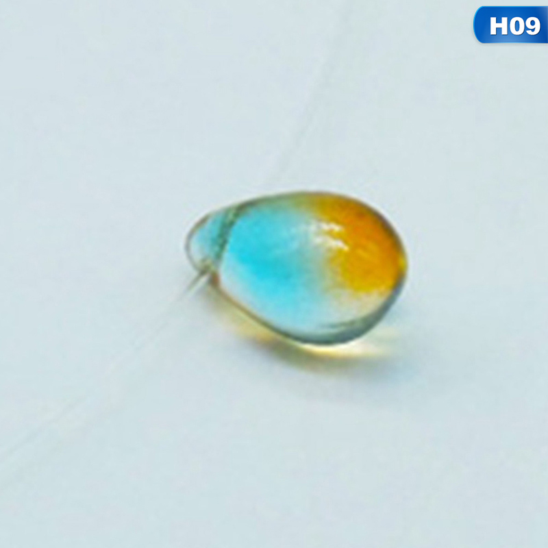 Mermaid's Tears Necklace Ocean Sea Invisible Transparent Fishing Line Short Chain Beach Pendants