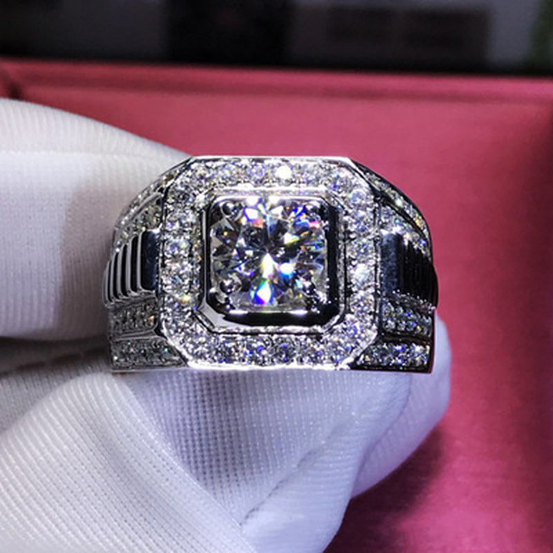 Vintage Jewelry 10kt white gold filled Topaz Simulated Diamond Wedding Pave Band Rings for men
Vintage Jewelry 10kt white gold filled Topaz Simulated Diamond Wedding Pave Band Rings for men