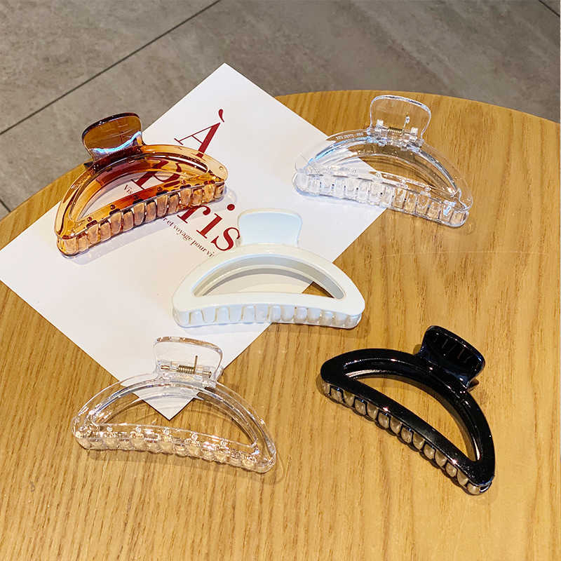 Net red bath plate hairpin versatile hair grip texture hollowed out shark Clip Girls arc hair accessories, 2. tortoiseshell
Net red bath plate hairpin versatile hair grip texture hollowed out shark Clip Girls arc hair accessories, 2. tortoiseshell