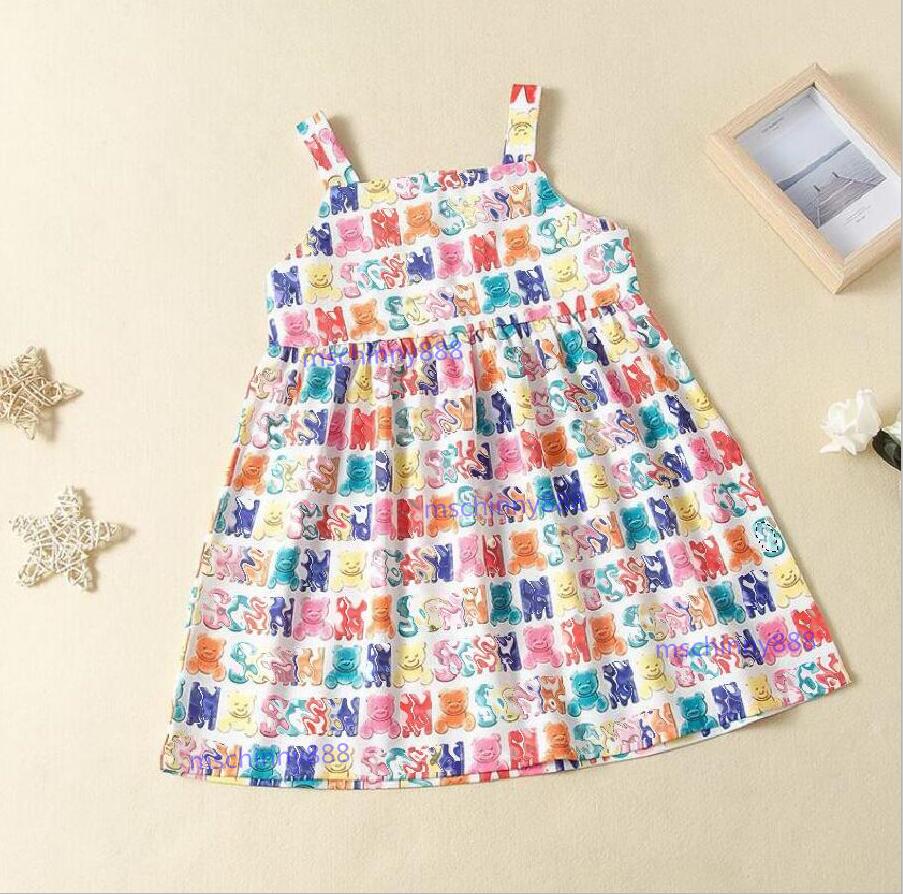 Summer 2021 Girls Dresses Baby Girl Cute Designers Clothes Kids Strap Print Bear Letter Layered Dress, #1
Summer 2021 Girls Dresses Baby Girl Cute Designers Clothes Kids Strap Print Bear Letter Layered Dress, #1