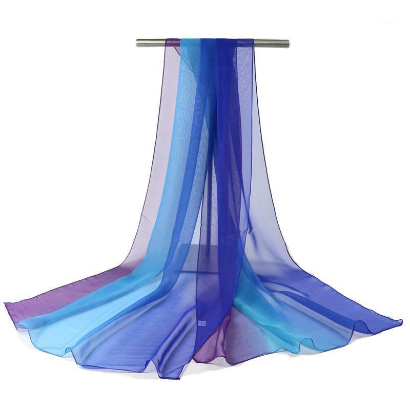 Scarves 12pcs Georgette Silk Scarf Gradient Colored Women's Shawl Fashionable Thin Beach Towel Imitated Fabric, Blue;gray
Scarves 12pcs Georgette Silk Scarf Gradient Colored Women's Shawl Fashionable Thin Beach Towel Imitated Fabric, Blue;gray
