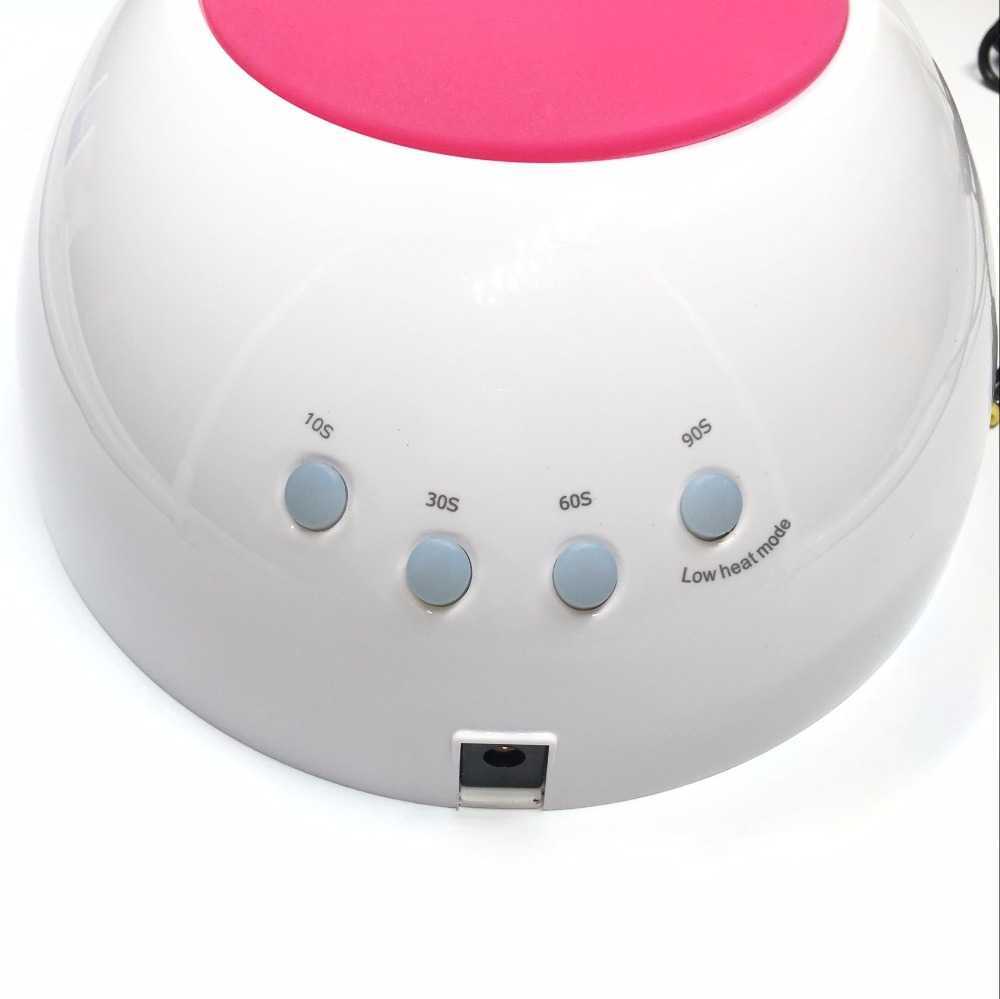 48W/80W SUN LED nail lamp UV Lamp Nail Dryer 36 PCS s For Curing Gel Polish With Sensor LCD Display 210608
