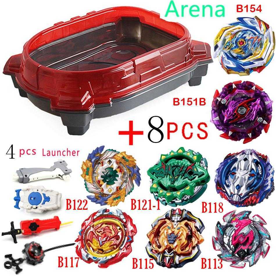 HOT Burst Set Beyblade Tops Toys Arena Bayblades Launchers Toupie Metal Burst Avec God Blayblade Top Bey Blade Blades Kid Toy X0528