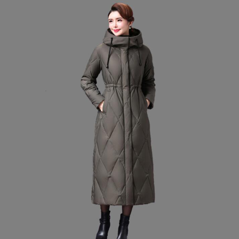 down 90% White Duck Female Overcoat Slim Winter Jacket X-Long Thick warm Women Down Coat Hooded Parka Plus size, Black
down 90% White Duck Female Overcoat Slim Winter Jacket X-Long Thick warm Women Down Coat Hooded Parka Plus size, Black