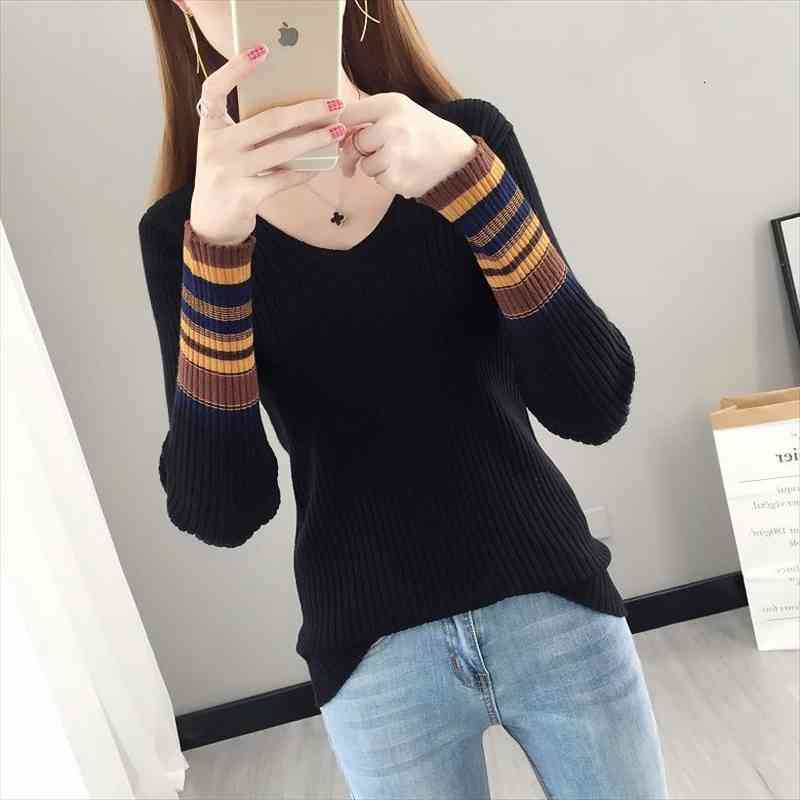 Western Style Of Cultivate Morality Womens Sweater Spring, Summer, Fall, Knit Unlined Upper Garment To Ms Render Within A Set, White;black
Western Style Of Cultivate Morality Womens Sweater Spring, Summer, Fall, Knit Unlined Upper Garment To Ms Render Within A Set, White;black