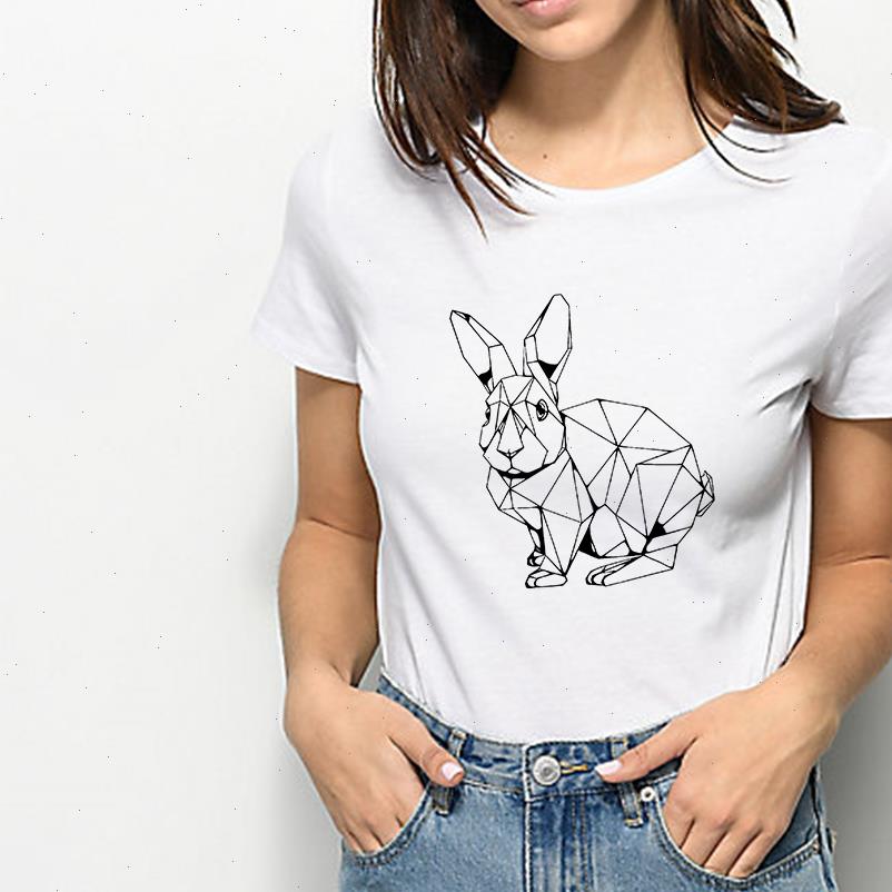 women t shirt cute cartoon print tee geometric rabbit doyronka xehckan vibrant aesthetic harajuku, White
women t shirt cute cartoon print tee geometric rabbit doyronka xehckan vibrant aesthetic harajuku, White