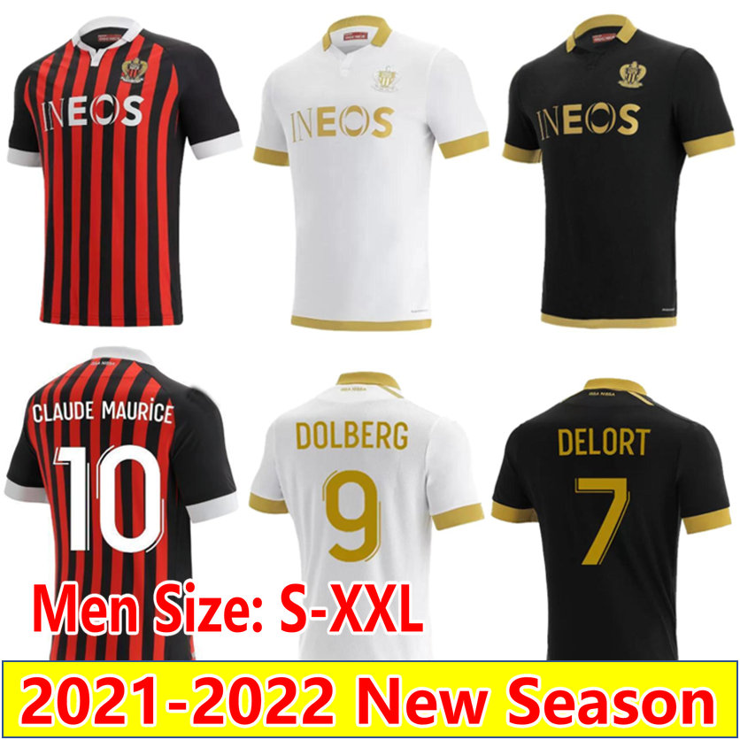 21/22 OGC Nice Soccer Jerseys 2021 2022 ATAL DOLBERG TODIBO KLUIVERT CLAUDE MAURICE GOUIRI KAMARA maillot de foot THURAM STENGS LOTOMBA BOUDAOUI Football Shirt, 21-22 home
21/22 OGC Nice Soccer Jerseys 2021 2022 ATAL DOLBERG TODIBO KLUIVERT CLAUDE MAURICE GOUIRI KAMARA maillot de foot THURAM STENGS LOTOMBA BOUDAOUI Football Shirt, 21-22 home