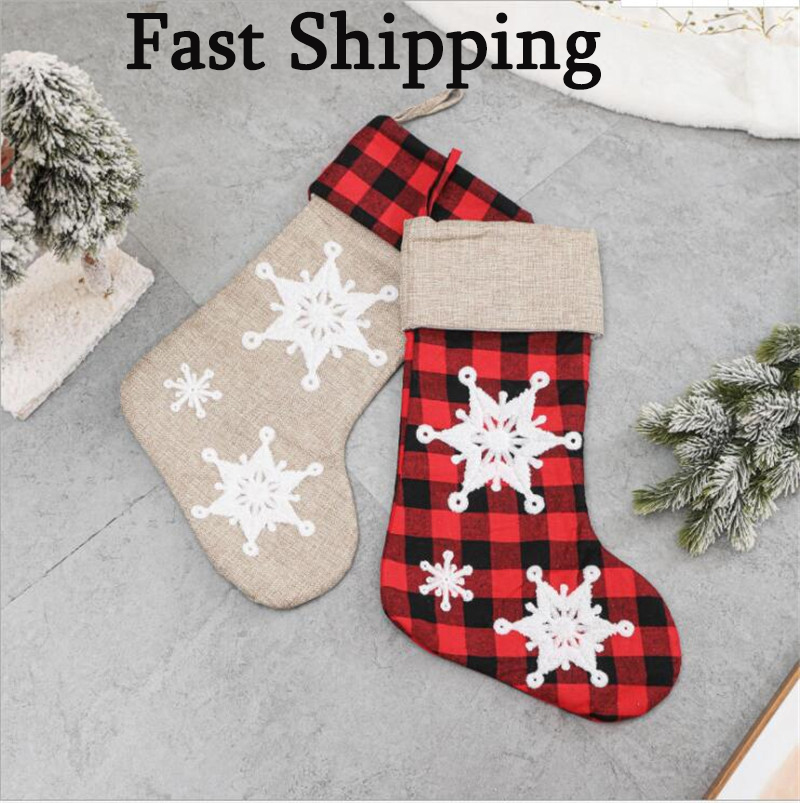 Xmas Sock Red Grid Christmas Stocking Decoration Socks Santa Cluas Candy Gift Stockings Festival Tree Hanging Pendant Bag
Xmas Sock Red Grid Christmas Stocking Decoration Socks Santa Cluas Candy Gift Stockings Festival Tree Hanging Pendant Bag