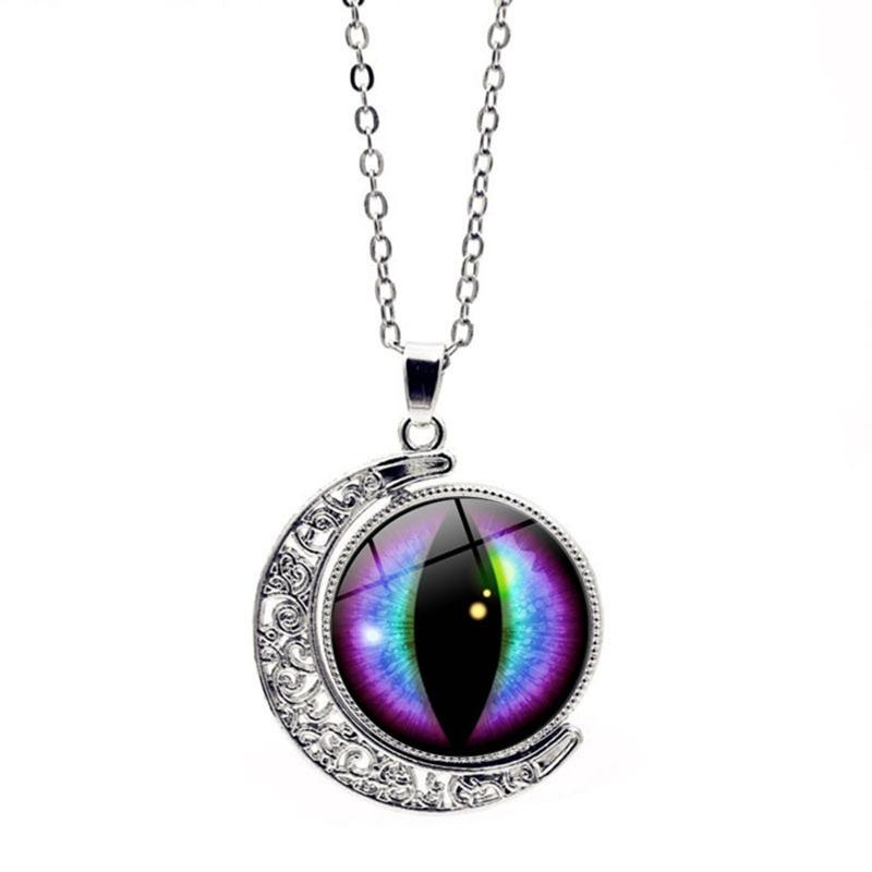 Chains Double-sided Accessories Dragon's Pendant Rotating Eyes Necklace Retro Necklaces & Pendants, Silver
Chains Double-sided Accessories Dragon's Pendant Rotating Eyes Necklace Retro Necklaces & Pendants, Silver