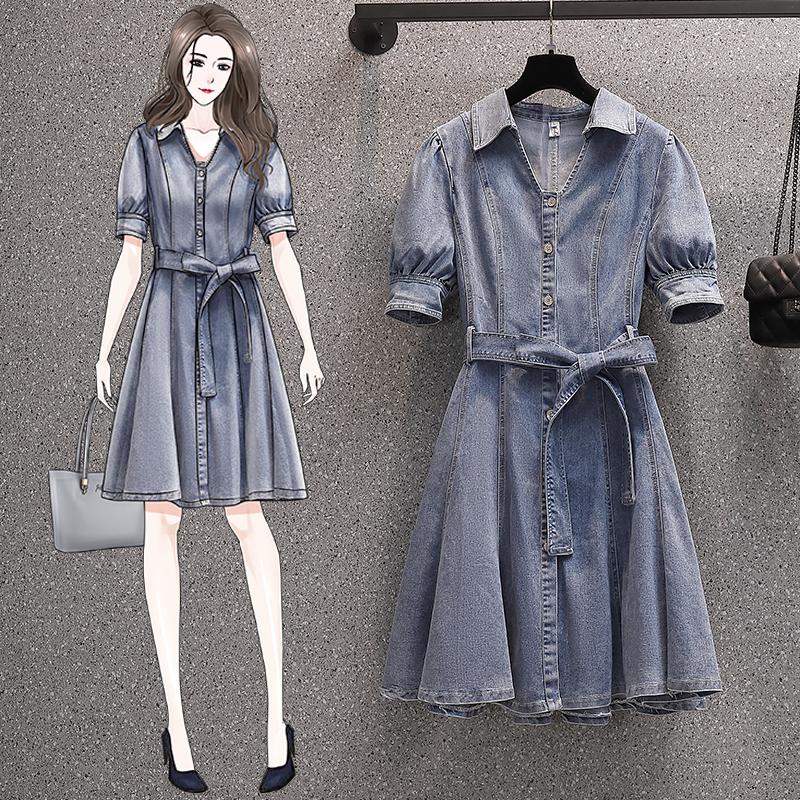 Plus Size Dresses Denim Midi 5Xl Large Vintage Casual Robe Spring Summer Clothes Dress For Women'S 2021 Sukienka Sundress, Black
Plus Size Dresses Denim Midi 5Xl Large Vintage Casual Robe Spring Summer Clothes Dress For Women'S 2021 Sukienka Sundress, Black