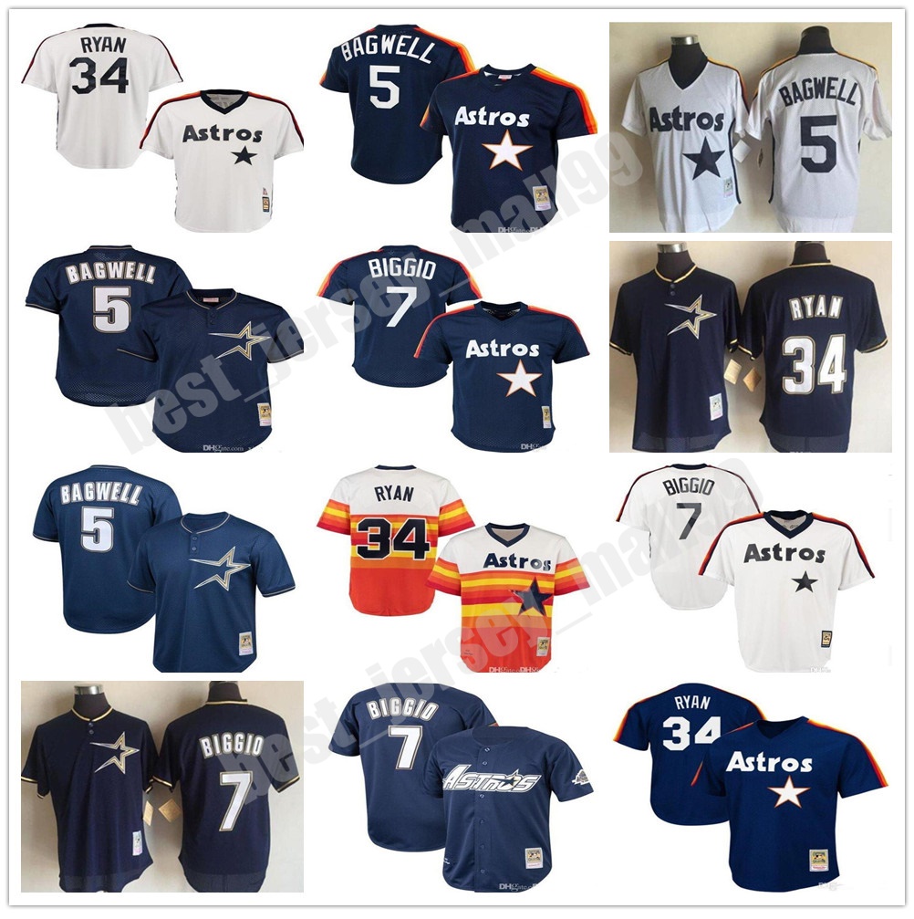 7 Craig Biggio Jersey Mens Womens & Youth Kids Knit 34 Nolan Ryan 5 Jeff Bagwell Throwback baseball Jerseys, Colour 1
7 Craig Biggio Jersey Mens Womens & Youth Kids Knit 34 Nolan Ryan 5 Jeff Bagwell Throwback baseball Jerseys, Colour 1