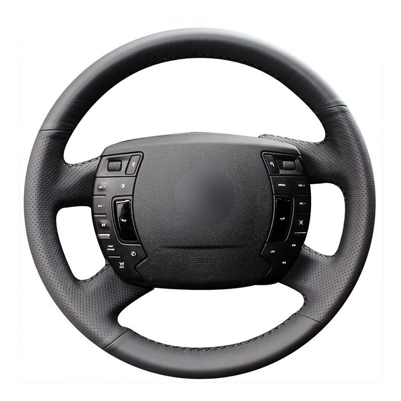 Steering Wheel Covers Customized Original DIY Car Cover For C5 2008-2021 Black Artificial Leather Braid
Steering Wheel Covers Customized Original DIY Car Cover For C5 2008-2021 Black Artificial Leather Braid