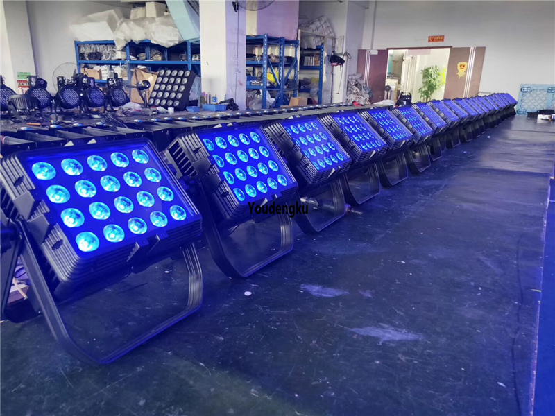 4 pieces stage dj Wall washer outdoor led background 20x15w 5in1 ip65 rgbwa led wallwasher city color waterproof beam light
