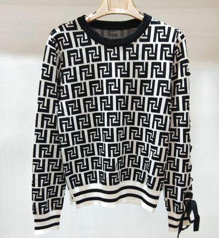 Black Knit Women' Autumn Round Neck Striped Ladies Long Sleeve Pullovers Women Knitting Sweaters Coats Plus Size Cardigans
Black Knit Women' Autumn Round Neck Striped Ladies Long Sleeve Pullovers Women Knitting Sweaters Coats Plus Size Cardigans