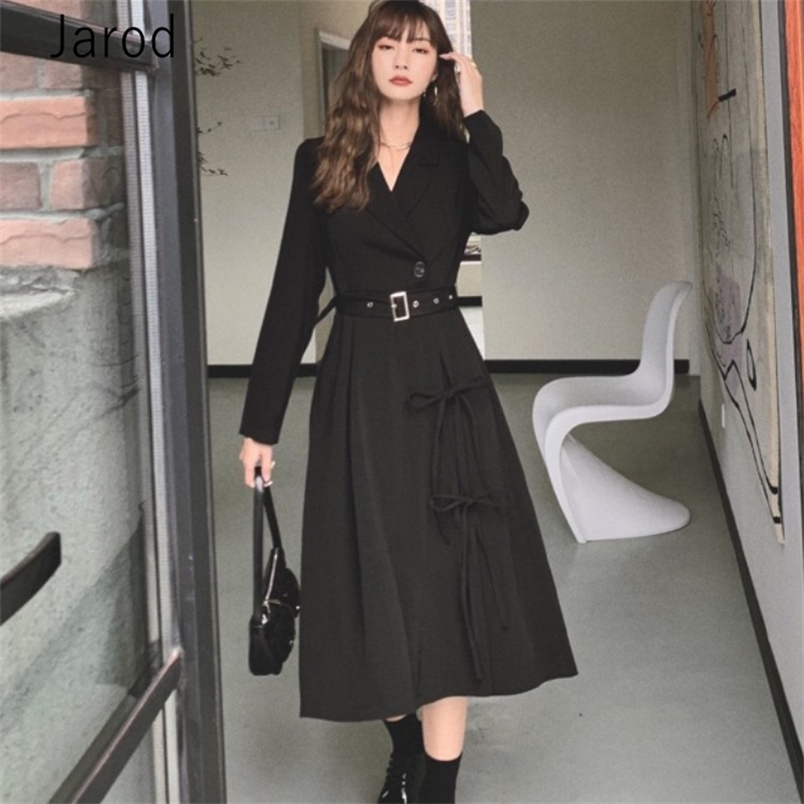High Quality Women Black Office Ladies Sexy Split Dress Elegant Spring Notched Long Sleeve Casual Belted Midi Dresses Vestido 210519
High Quality Women Black Office Ladies Sexy Split Dress Elegant Spring Notched Long Sleeve Casual Belted Midi Dresses Vestido 210519