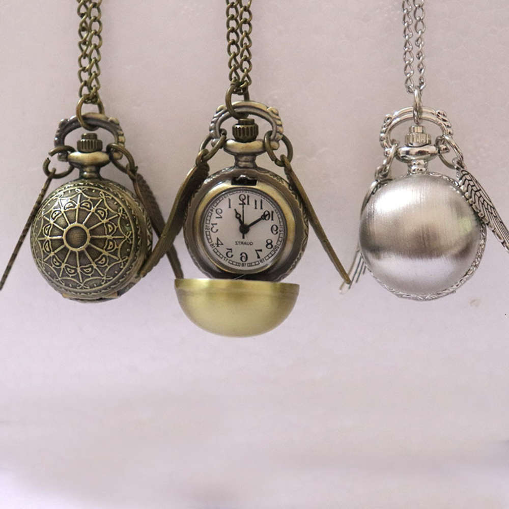 WatchesPocket Harry Potter snitch Wing Necklace creative small commodity bronze pocket watch, Slivery;golden
WatchesPocket Harry Potter snitch Wing Necklace creative small commodity bronze pocket watch, Slivery;golden
