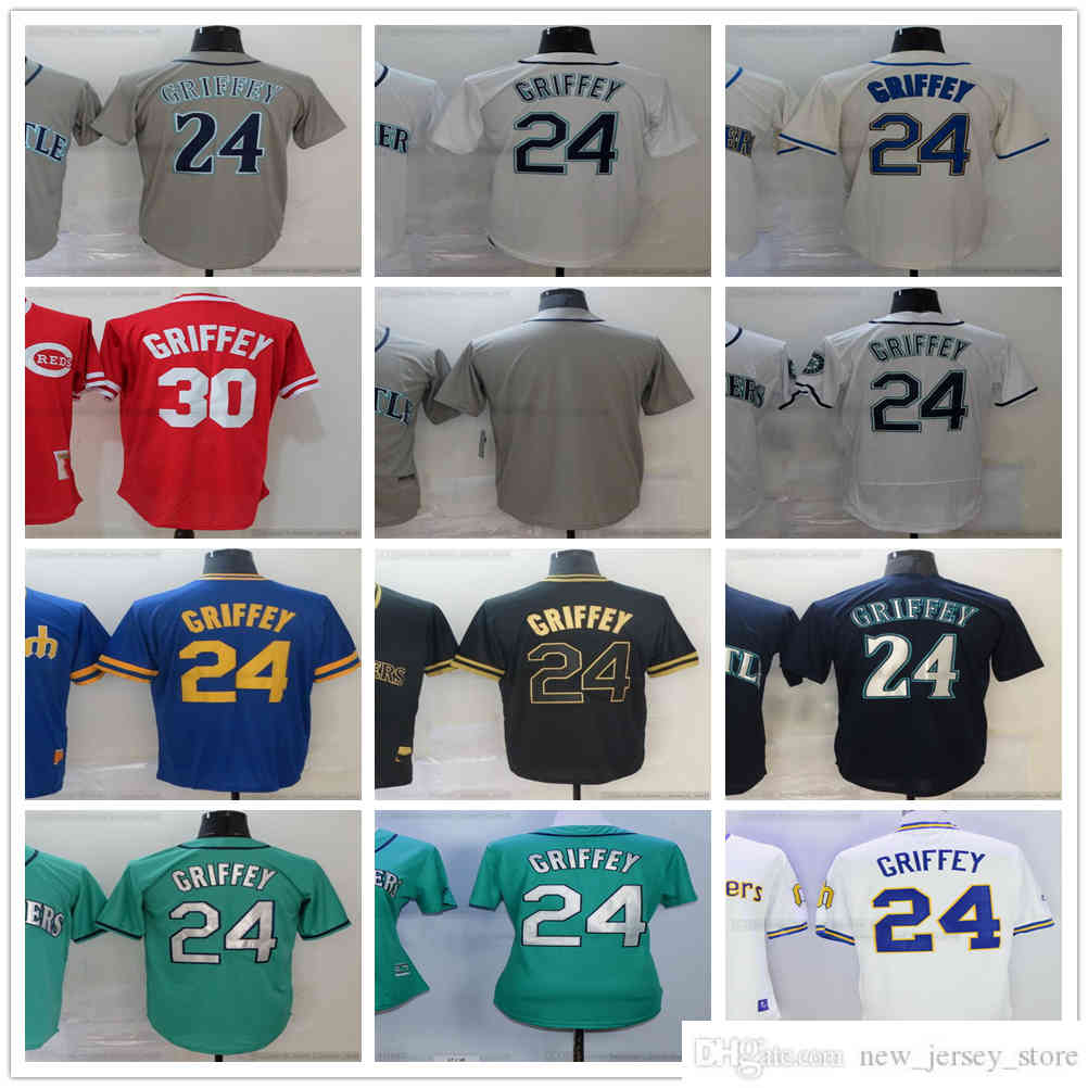 2021 Stitched 24 Ken 30 Griffey Baseball Jerseys White Grey Gray Green Blue Red No Number Name for Man Woman Jersey Size S-XXXL, Other jerseys. tell me on order
2021 Stitched 24 Ken 30 Griffey Baseball Jerseys White Grey Gray Green Blue Red No Number Name for Man Woman Jersey Size S-XXXL, Other jerseys. tell me on order