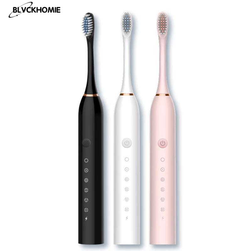 Smart Electric Toothbrush Toothbrush, Sonic For Adults & Kids With 4 Bursh Heads, Ultra Cleaning 6 Modes 2 Hours Charging 30 Days
Smart Electric Toothbrush Toothbrush, Sonic For Adults & Kids With 4 Bursh Heads, Ultra Cleaning 6 Modes 2 Hours Charging 30 Days