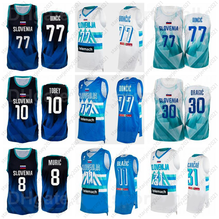 2021 Tokyo Olympics Slovenia Basketball Jersey Luka Doncic 77 30 Goran Dragic 10 Mike TOBEY 31 Vlatko CANCAR 11 Jaka BLAZIC 8 Edo MURIC 6 Aleksej NIKOLIC Men Women Kids, With olympics patch
2021 Tokyo Olympics Slovenia Basketball Jersey Luka Doncic 77 30 Goran Dragic 10 Mike TOBEY 31 Vlatko CANCAR 11 Jaka BLAZIC 8 Edo MURIC 6 Aleksej NIKOLIC Men Women Kids, With olympics patch