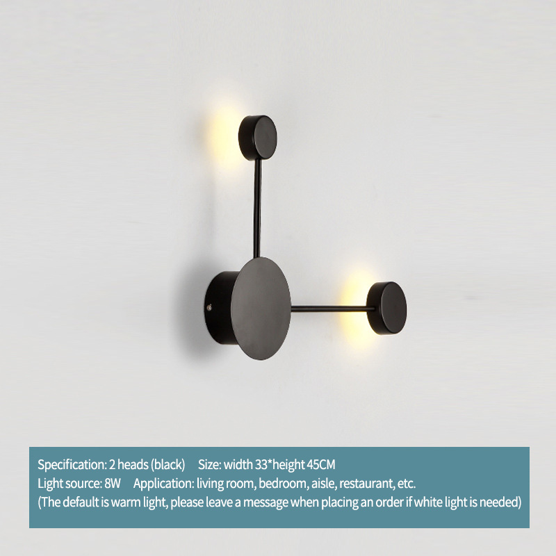 Contemporary Style Nordic Decorative Wall Lamp Minimalist Creative Aisle Living Room Light