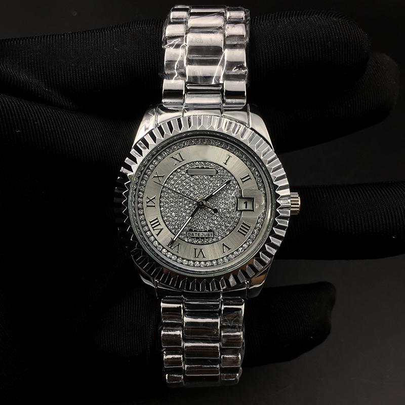 Luxury Orologio R brand classic datejust 36mm watch mens watches fashion dress diamond dial designer wristwatches stainless steel strap quar, Slivery;brown
Luxury Orologio R brand classic datejust 36mm watch mens watches fashion dress diamond dial designer wristwatches stainless steel strap quar, Slivery;brown