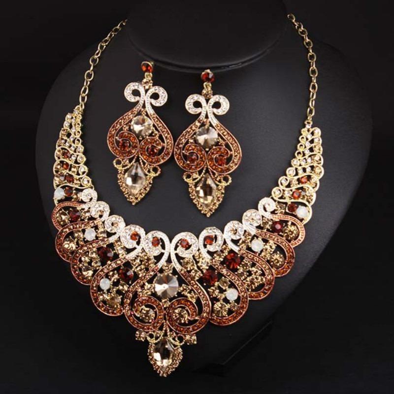 Earrings & Necklace Quality Full Rhinestone Clavicle Set Women's Dress Dinner Party Bridal Accessories, Silver
Earrings & Necklace Quality Full Rhinestone Clavicle Set Women's Dress Dinner Party Bridal Accessories, Silver