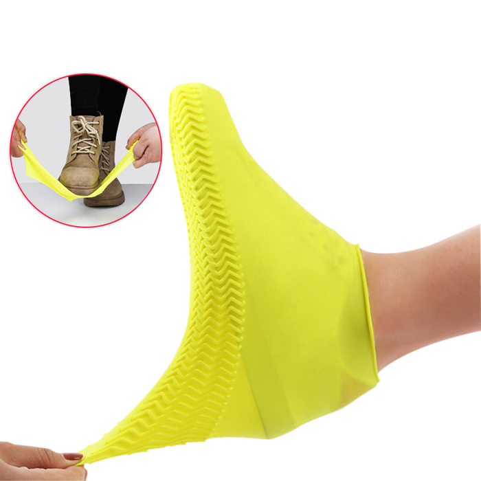 Shoe Accessories Shoes Covers Waterproof Cover Socks Unisex Outdoor Rainy Days Water Sile Material Non-slip Reusable Rain Boots, White;pink
Shoe Accessories Shoes Covers Waterproof Cover Socks Unisex Outdoor Rainy Days Water Sile Material Non-slip Reusable Rain Boots, White;pink