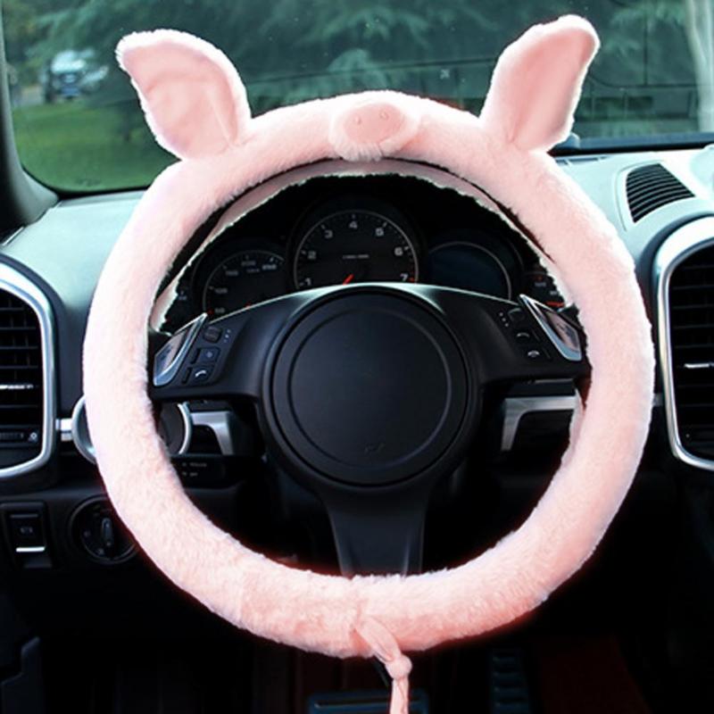 Steering Wheel Covers Useful Pink Decoration Protector Skin Affinity Case Easy Installation For Driver
Steering Wheel Covers Useful Pink Decoration Protector Skin Affinity Case Easy Installation For Driver