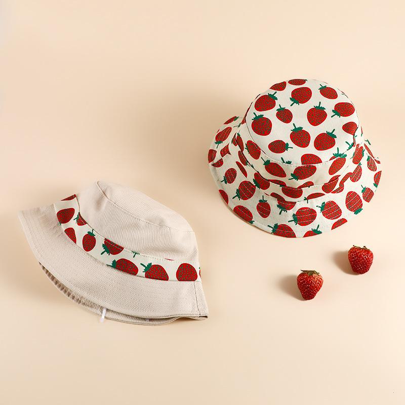 Sweet Strawberry Print Baby Girls Hat Summer Outdoor Kids Sun Soft Cotton Infant Toddler Fisherman Beach Caps & Hats, Yellow
Sweet Strawberry Print Baby Girls Hat Summer Outdoor Kids Sun Soft Cotton Infant Toddler Fisherman Beach Caps & Hats, Yellow