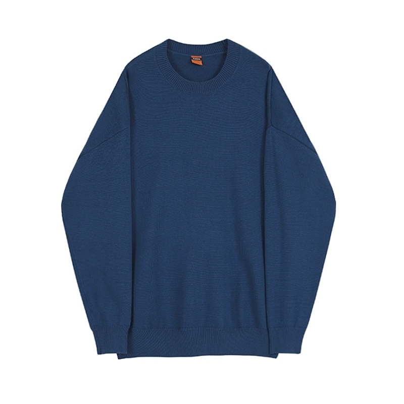 IEFB Korean fashion sweater men's fashion Spring Autumn loose crew neck Pullover Sweaters thickened casual kintwear tops 9Y4516 210524