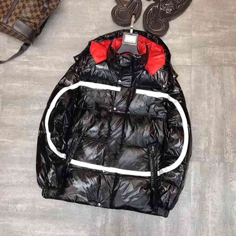 Men' Down & Parkas Fashion mens winter down jackets Coat Removable Hood Snap Button Zip Pocket Designer Male Reflective Strip Jacket -2XL 42EN# NW0B, 1# shoe box
Men' Down & Parkas Fashion mens winter down jackets Coat Removable Hood Snap Button Zip Pocket Designer Male Reflective Strip Jacket -2XL 42EN# NW0B, 1# shoe box