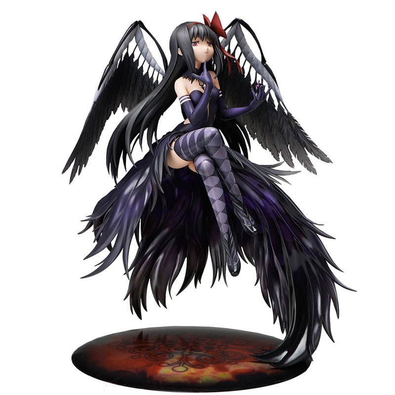 Japan 24cm Anime Figures Puella Magi Madoka Magica Homura Akemi PVC Action Figure Black wings down jacket Collection Model Doll X0503, No box
Japan 24cm Anime Figures Puella Magi Madoka Magica Homura Akemi PVC Action Figure Black wings down jacket Collection Model Doll X0503, No box