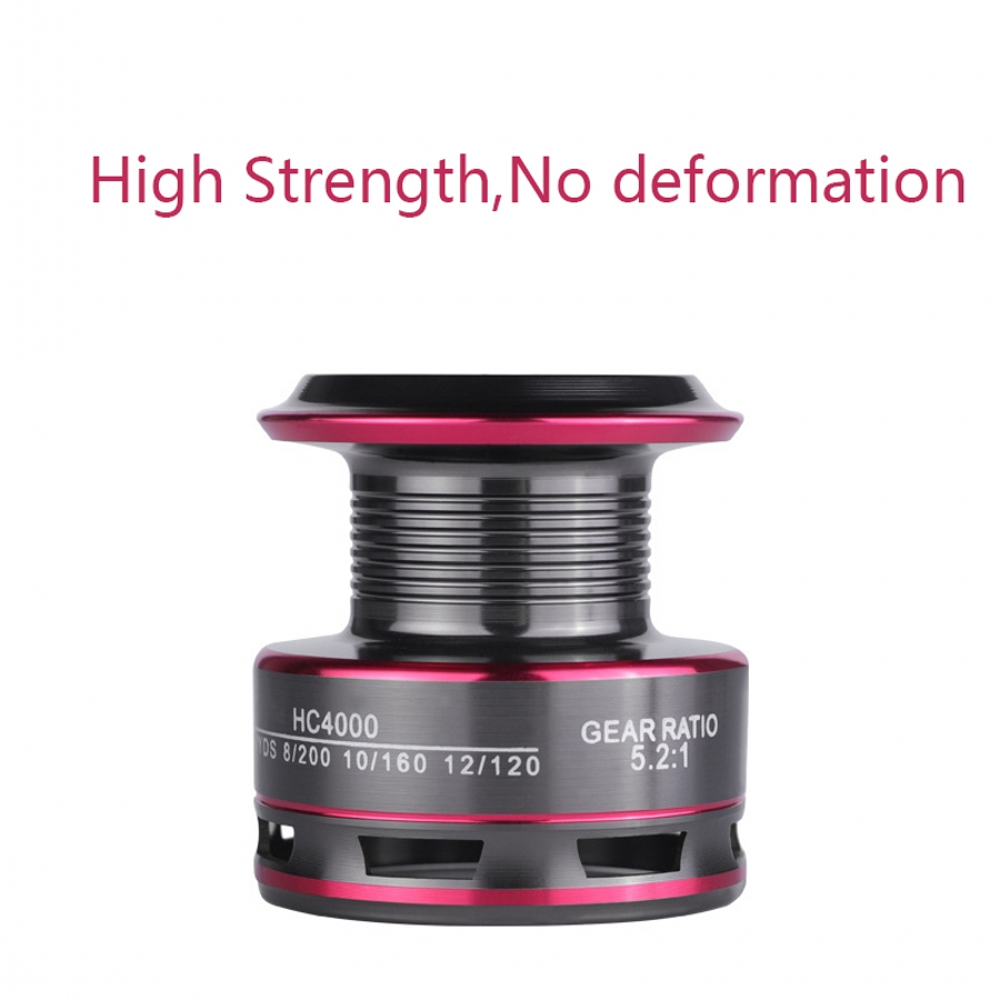 Fishing Reel All Metal Spool Spinning Reel HC 8KG Max Drag Stainless Steel Handle Line Spool Saltwater Fishing Accessories