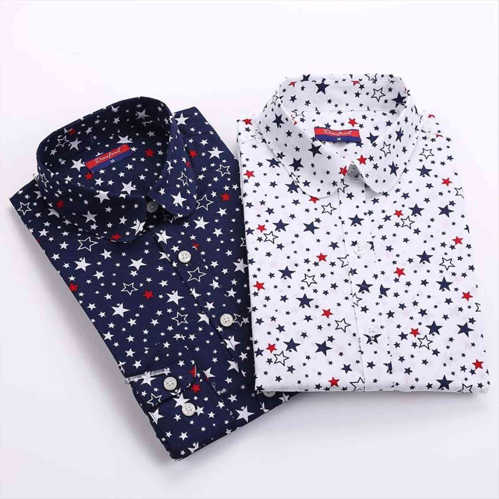 s 5xl spring floral womens shirts long sleeve casual turn down collar loose blouses femme blusa, White
s 5xl spring floral womens shirts long sleeve casual turn down collar loose blouses femme blusa, White