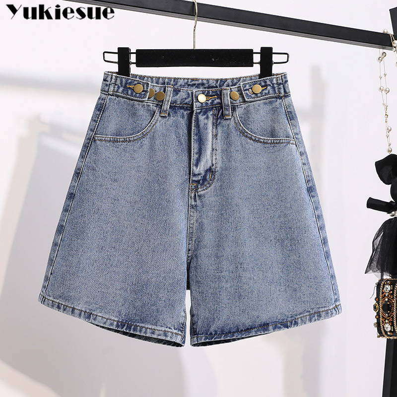 harajuku vetement femme Summer women' denim shorts jeans women clothing loose button short jean plus size 5xl 210518, Blue
harajuku vetement femme Summer women' denim shorts jeans women clothing loose button short jean plus size 5xl 210518, Blue