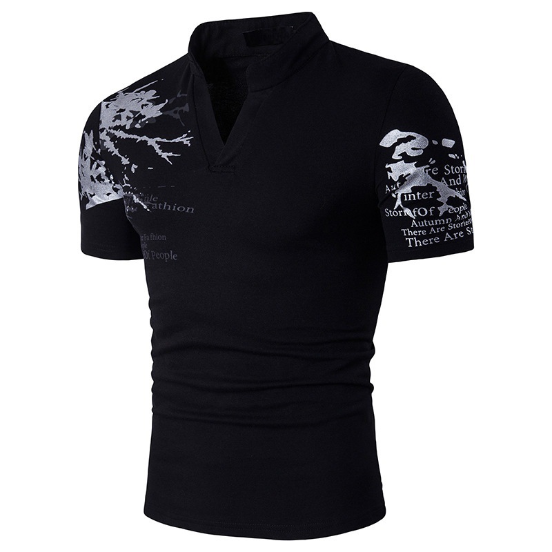 Men's Summer Short-sleeve Big V-neck Tops Shirt Men's Fashion Printed Short-sleeve T Shirt(The Logistics Price Pls Contact Us), White;black
Men's Summer Short-sleeve Big V-neck Tops Shirt Men's Fashion Printed Short-sleeve T Shirt(The Logistics Price Pls Contact Us), White;black