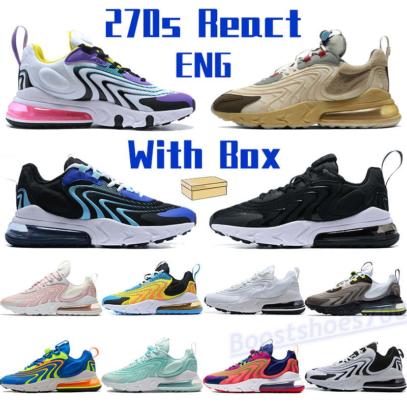 270s React eng running shoes cactus men women sneakers neon light smoke grey black white blackened blue photon dust mens trainers with box, Bubble wrap packaging
270s React eng running shoes cactus men women sneakers neon light smoke grey black white blackened blue photon dust mens trainers with box, Bubble wrap packaging
