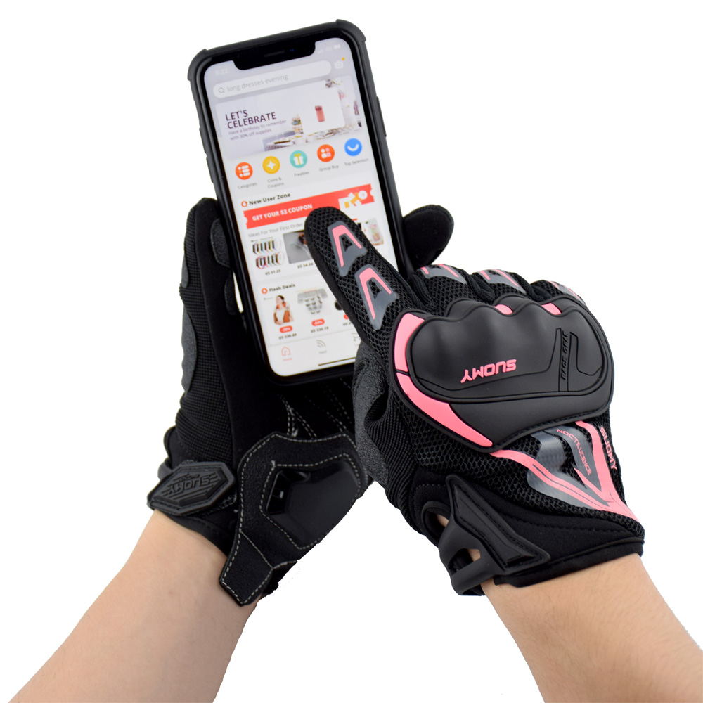 Suomy New Brand Motorcycle Gloves Summer Moto Biker Gloves Waterproof Touch Cycling Mountain Bike Gloves Fit Women Men Pink Greyg
Suomy New Brand Motorcycle Gloves Summer Moto Biker Gloves Waterproof Touch Cycling Mountain Bike Gloves Fit Women Men Pink Greyg
