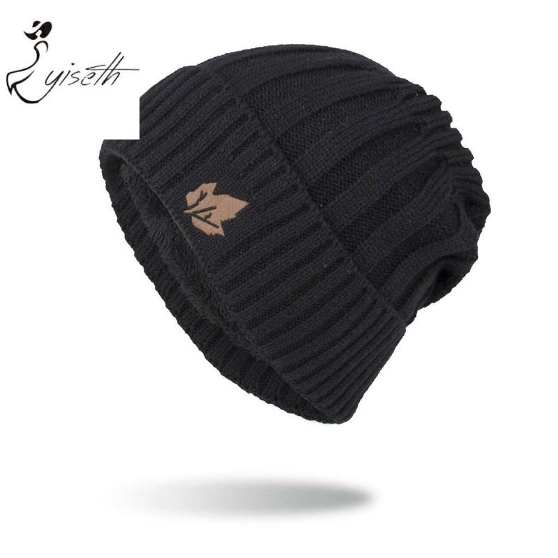 Beanies Autumn Winter Knitted Hat Men Beanie Embossed Leaf Short Flanging Skullies Thick Velvet Caps For Women Casquette
Beanies Autumn Winter Knitted Hat Men Beanie Embossed Leaf Short Flanging Skullies Thick Velvet Caps For Women Casquette