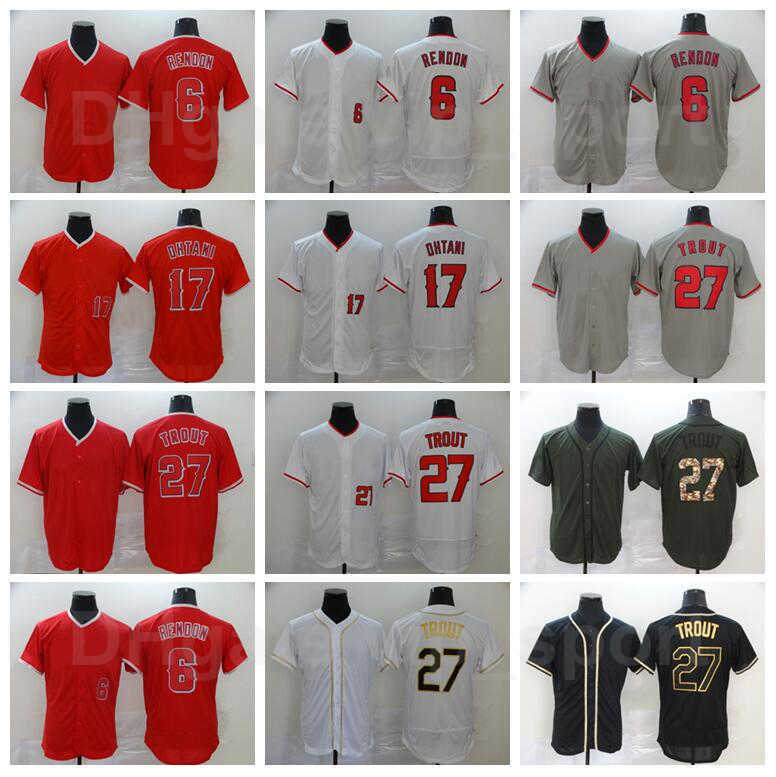 2020 Men Baseball 27 Mike Trout Jersey 6 Anthony Rendon 17 Shohei Ohtani Red White Grey Black Army Green Stitched Flexbase Cool Base, 6 white
2020 Men Baseball 27 Mike Trout Jersey 6 Anthony Rendon 17 Shohei Ohtani Red White Grey Black Army Green Stitched Flexbase Cool Base, 6 white