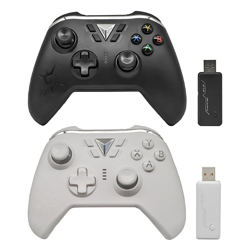 Game Controllers & Joysticks M1 2.4GHz Wireless Games Controller Joystick For Xbox One Console Vibration Smartphone Gamepads PS3 PC Android
Game Controllers & Joysticks M1 2.4GHz Wireless Games Controller Joystick For Xbox One Console Vibration Smartphone Gamepads PS3 PC Android