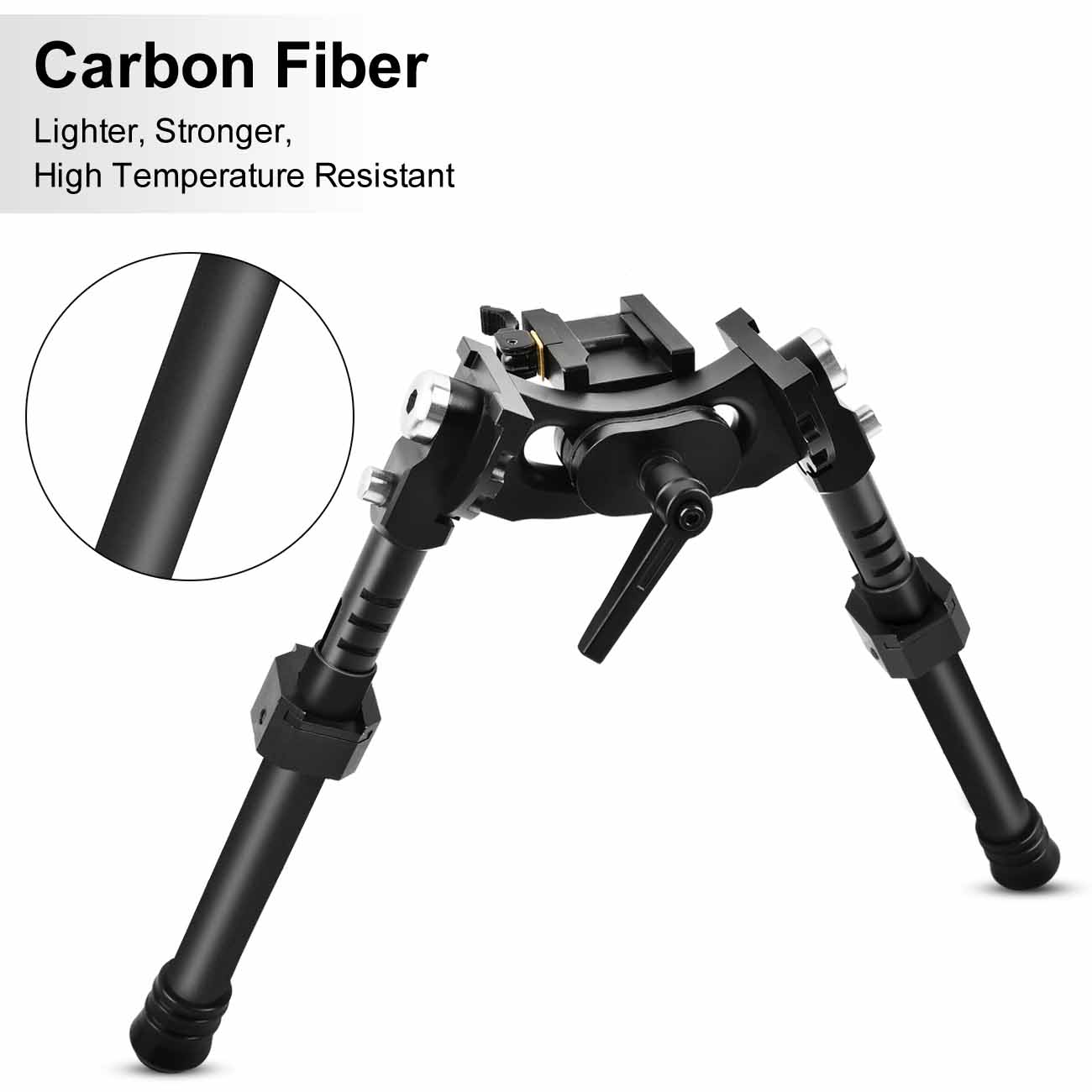 Tactical LRA Light Carbon Fiber Bipod Long Range Accuracy Shooting For Hunting Rifle
Tactical LRA Light Carbon Fiber Bipod Long Range Accuracy Shooting For Hunting Rifle
