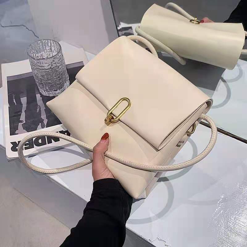 Fashion Women Bags messenger shoulder bag pu leather solid color handbag trendy simple woman Crossbody bag
