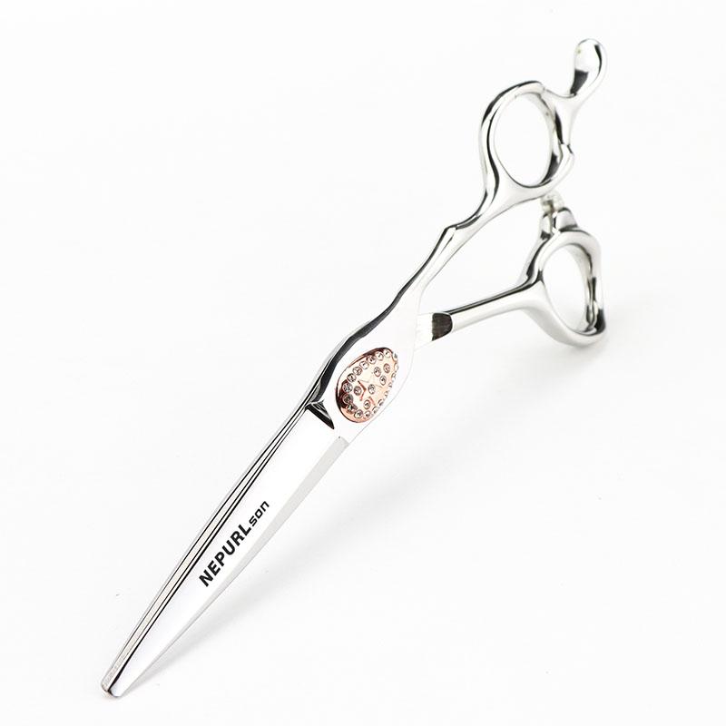 Hair Scissors 6 Inch Professional Japan 440C Hairdressing Barber Thinning Cutting Shears For