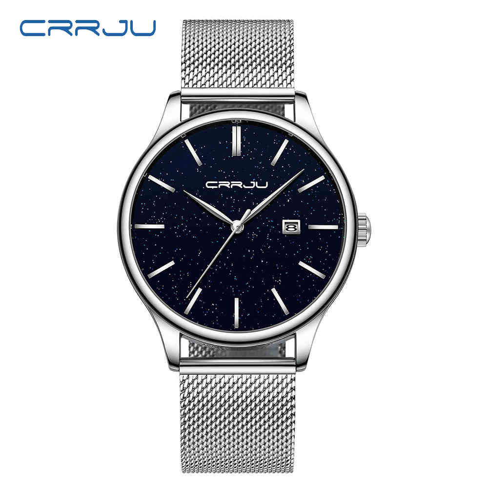 Watches CRRJU Sport Men Watches Waterproof Military Chronograph Quartz Man Outdoor Big Dial Watch Army Clock Relogio Masculino 210517, Black gold
Watches CRRJU Sport Men Watches Waterproof Military Chronograph Quartz Man Outdoor Big Dial Watch Army Clock Relogio Masculino 210517, Black gold